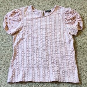 Express Pointelle Knit Top
